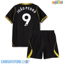 Camisa de time de futebol Chelsea Joao Pedro #9 Replicas 2º Equipamento Infantil 2026-27 Manga Curta (+ Calças curtas)